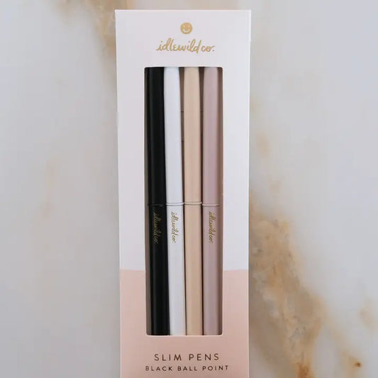 Slim Pens Set of Four