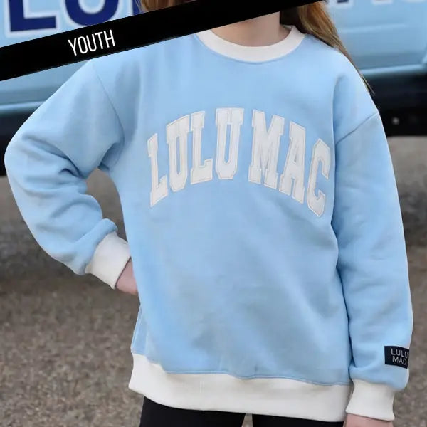 COLOR BLOCK LULU MAC SWEATSHIRT