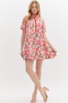Floral Collared Dress