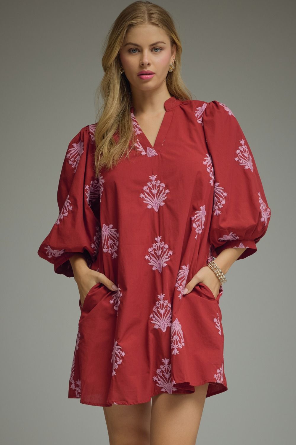 The Rosalie Embroidered Dress