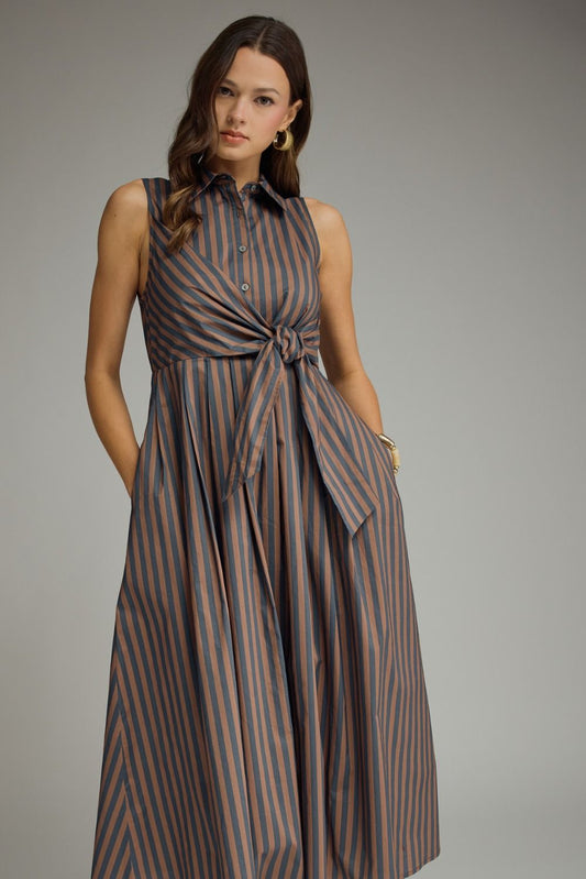 THE SUTTON STRIPED DRESS