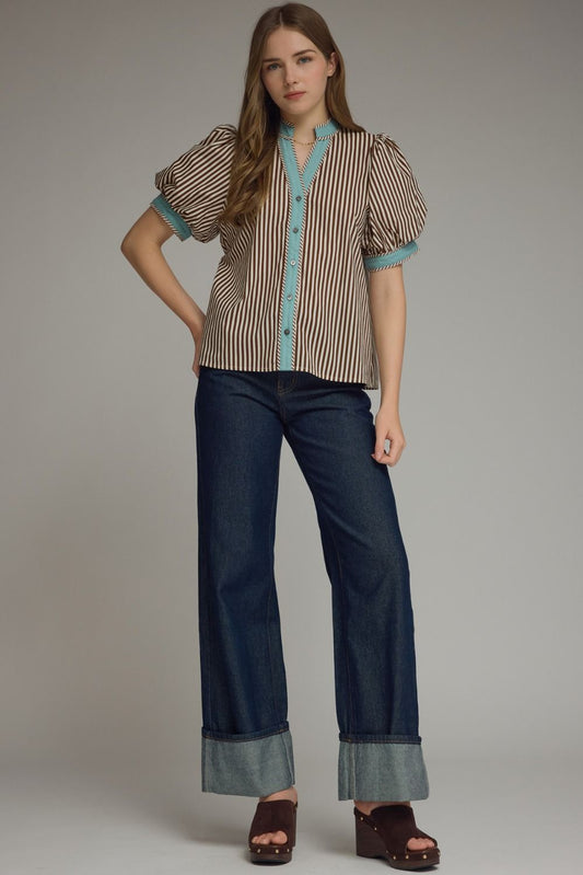 The Marlowe Stripe Top