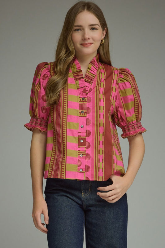 MAGNOLIA LANE BLOUSE