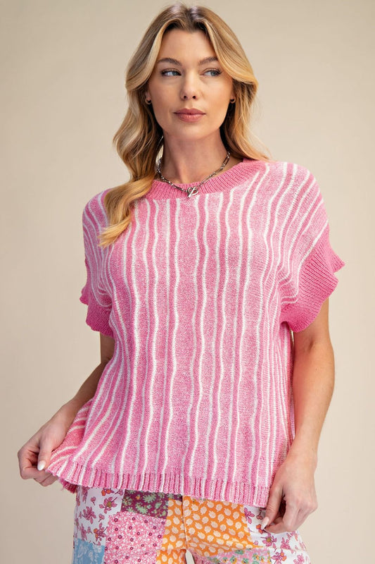 KNITTED SWEATER TOP
