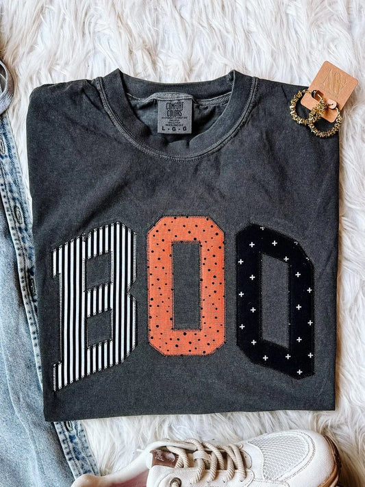 Sweet, Spooky, & Stitched BOO Tee