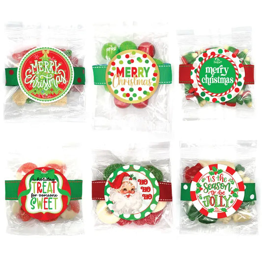 Christmas/ Holiday Candy Small Treat Bag
