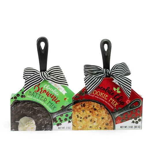 Skillet Set - Chocolate Chip Cookie & Brownie Mix