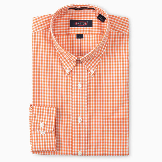 Kane Gingham Cotton Sport Shirt