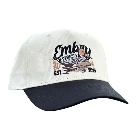 Cream/Black "Sprig" Trucker