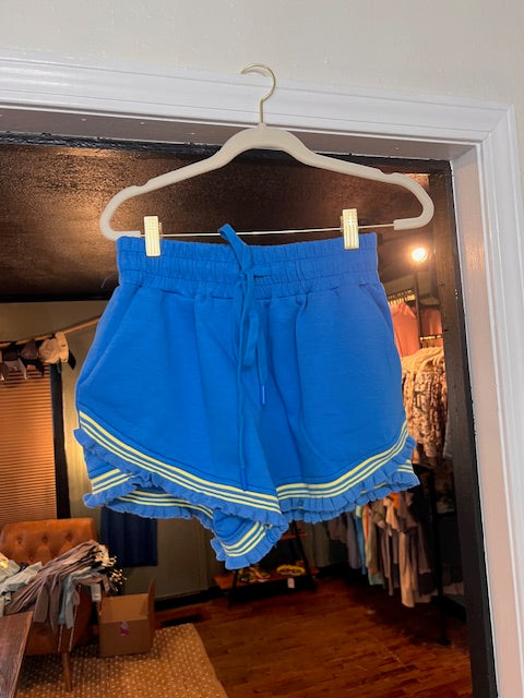 Plus size Ruffle Bottom Shorts