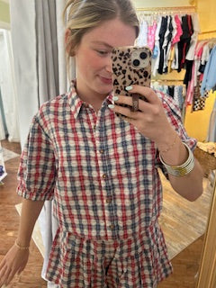 PLAID JACKET - IVY JANE
