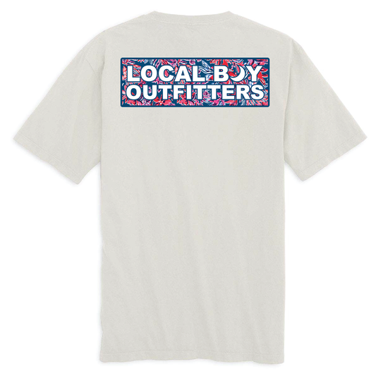 Local Boy Tropical USA Label SS Tee