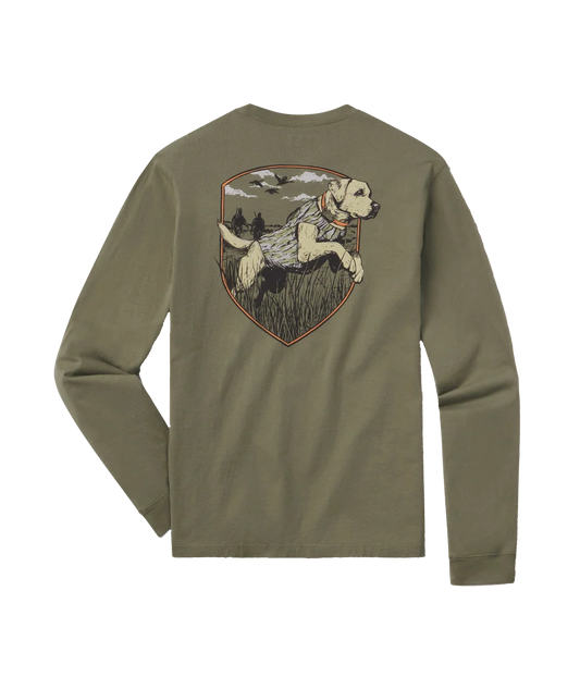 Youth Bayou Retriever Tee LS - SSCO