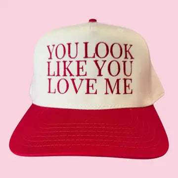 You Look Like You Love Me Trucker Canvas