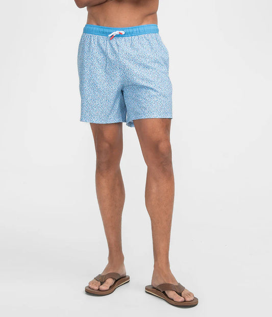 Confetti Swim Shorts - Uncle Sam - 5.5" inseam