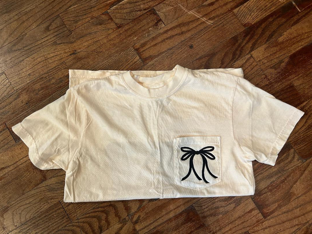 Bow on the Pocket Shirt