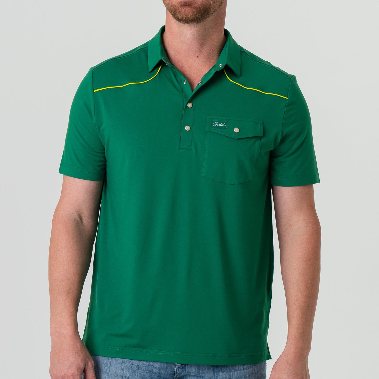 PEARL SNAP PERFORMANCE POLO