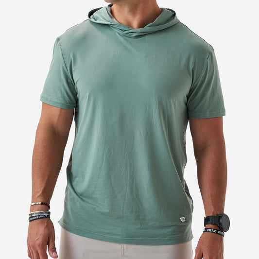 SHORT SLEEVE PERFORMANCE HOODIE